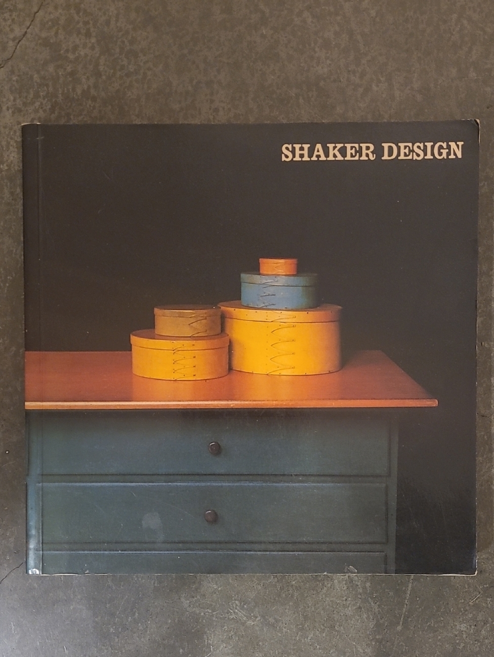 "SHAKER DESIGN" BOOK BY JUNE SPRIGG WHITNEY MUSEUM OF ART